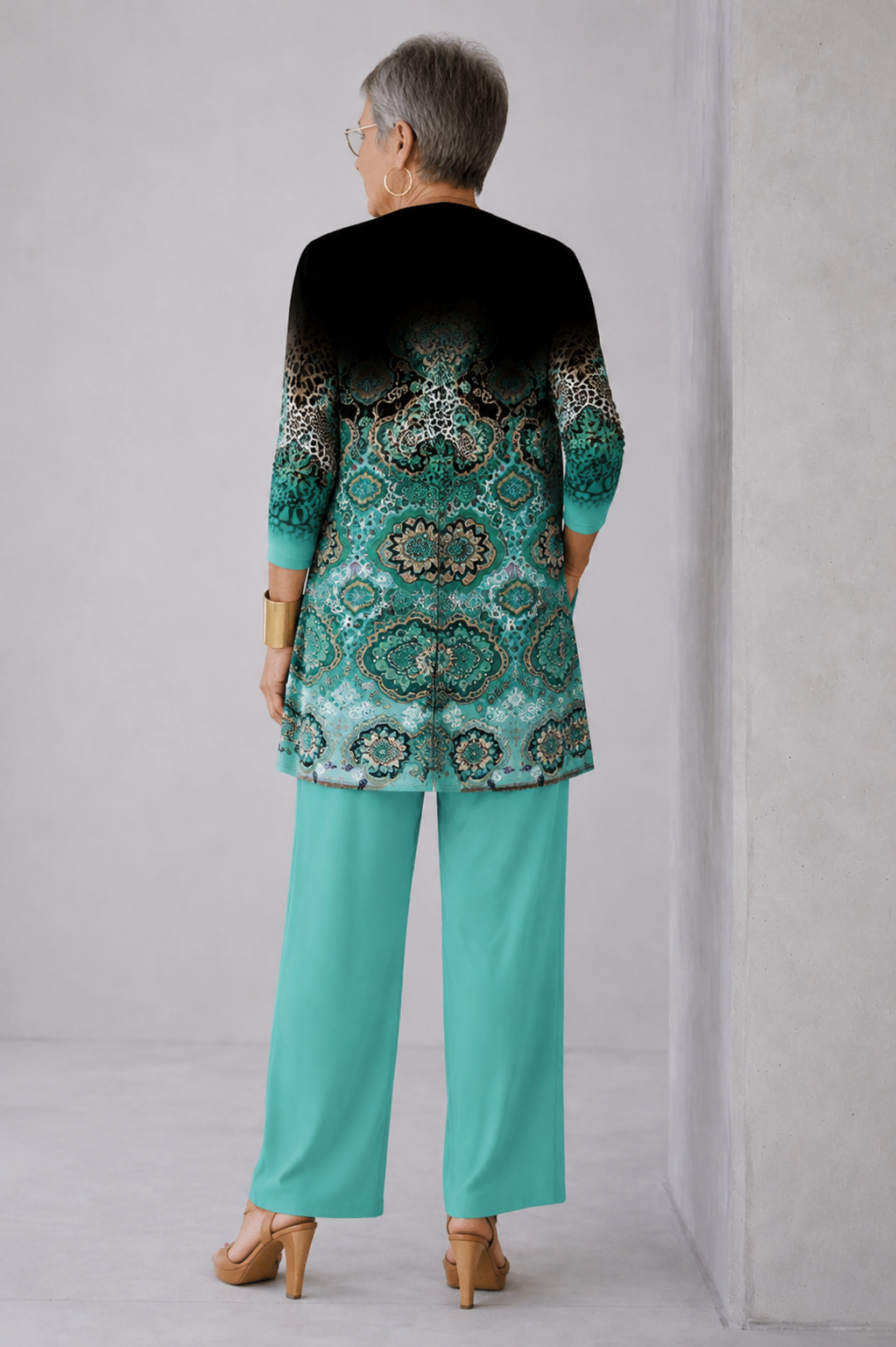 Gillian | Rose Trouser Set — view 2