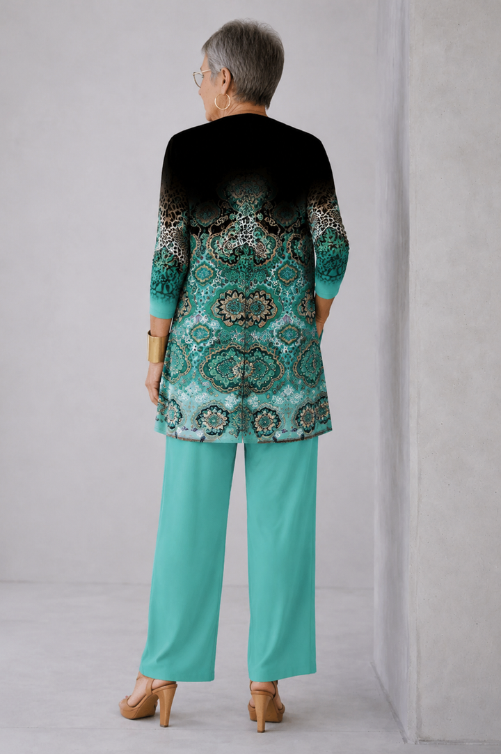 Gillian | Rose Trouser Set — view 2