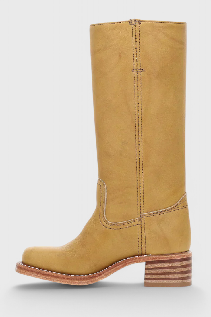Grace | Beige Soft Cushioned Boots — view 11