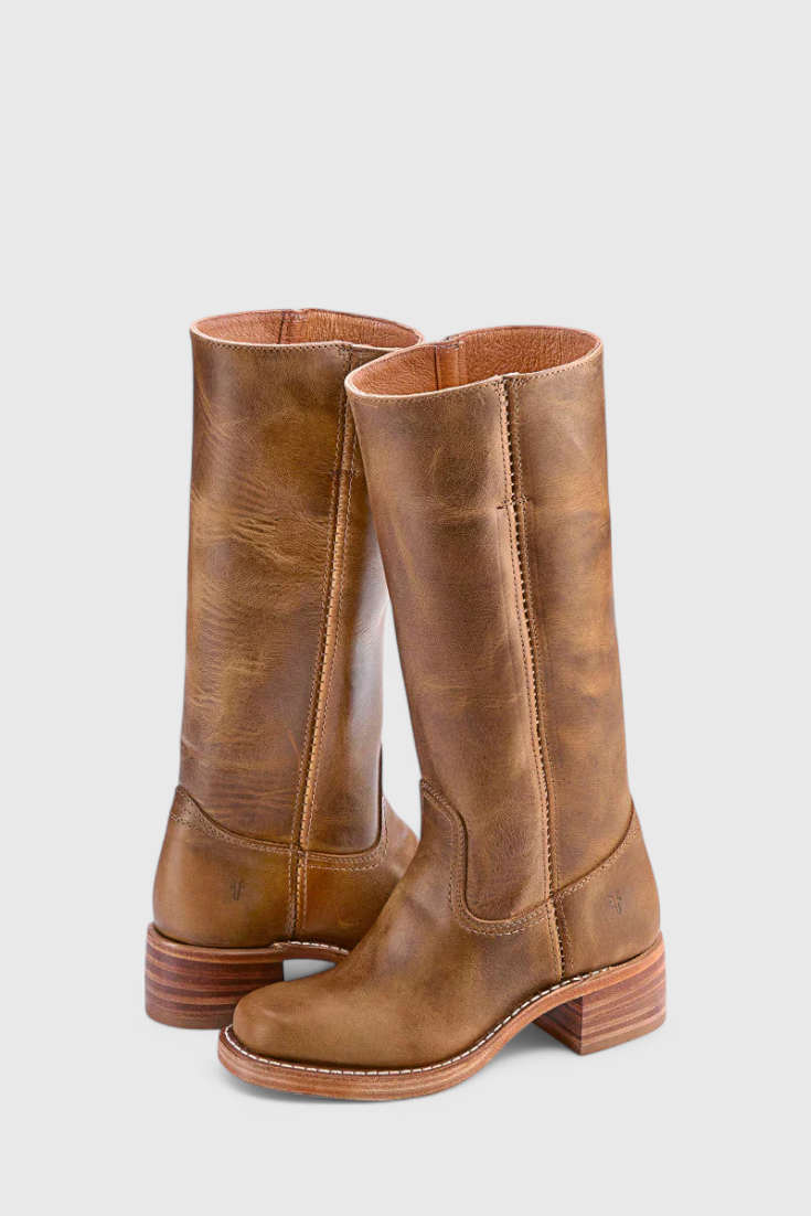 Grace | Beige Soft Cushioned Boots — view 5