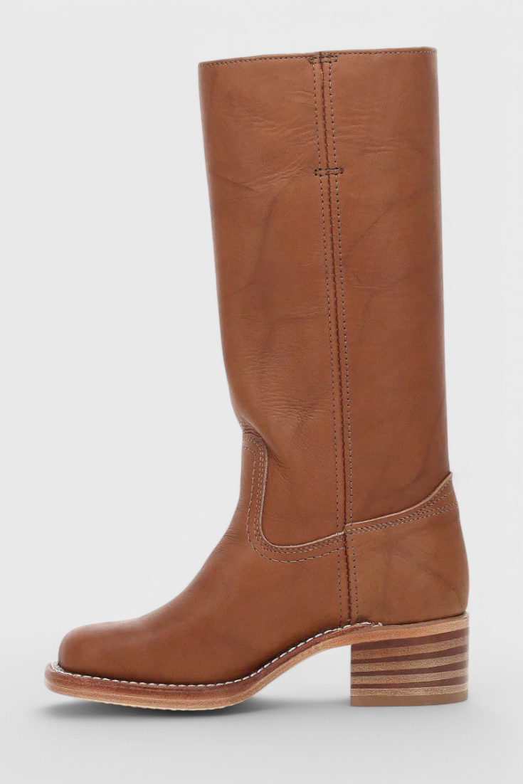 Grace | Beige Soft Cushioned Boots — view 9