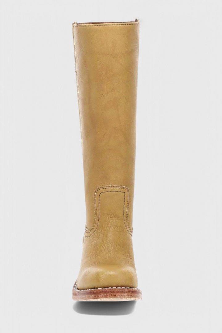 Grace | Beige Soft Cushioned Boots — view 10