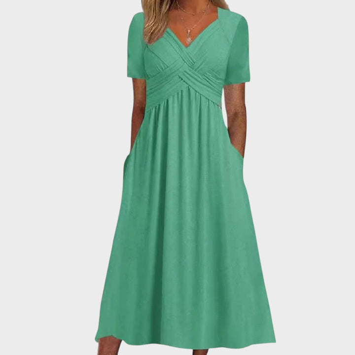 Eva | Casual Midi Dress