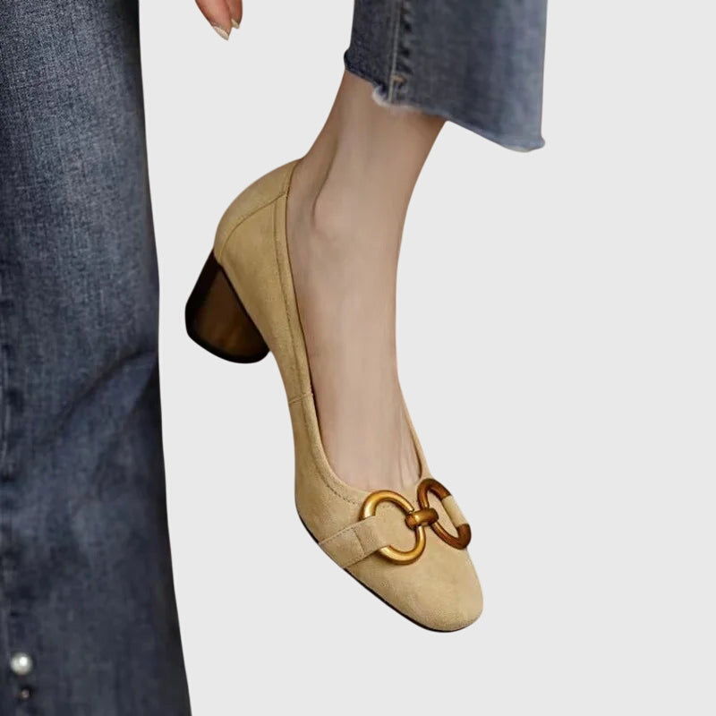 Dorothy | High Heel Buckle Heels — view 4