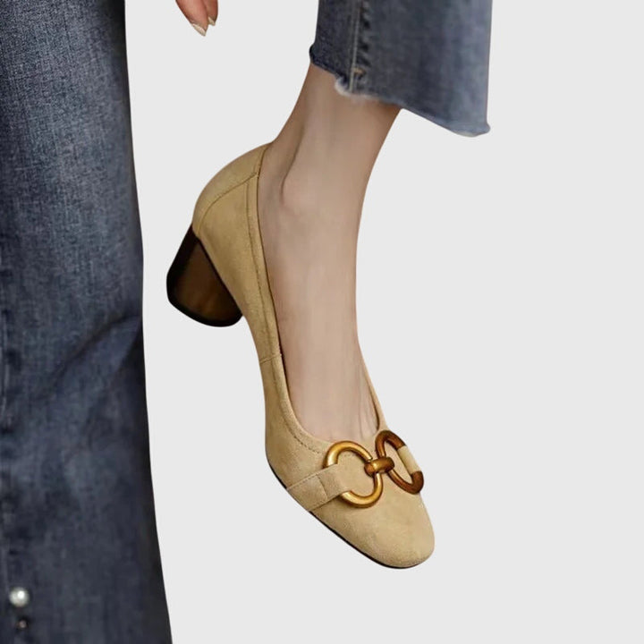 Dorothy | High Heel Buckle Heels — view 4
