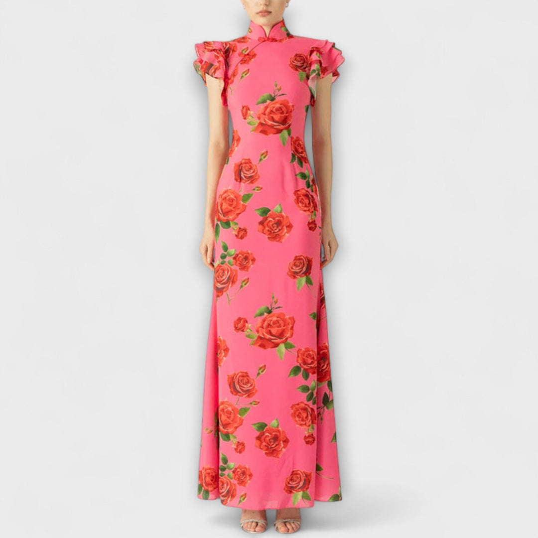 Blanka | Floral Print Maxi Dress