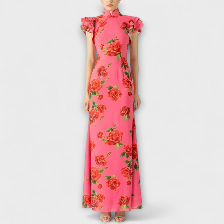 Blanka | Floral Print Maxi Dress