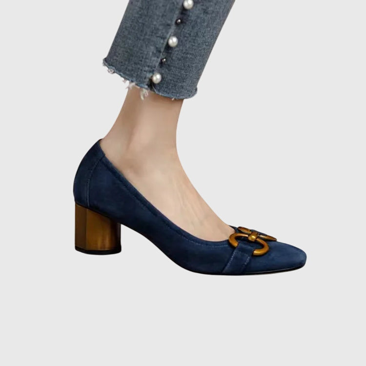 Dorothy | High Heel Buckle Heels — view 3