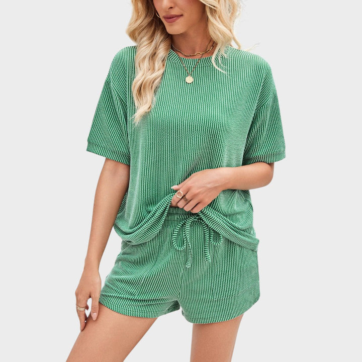 Esmeralda | Ribbed Two-Piece Set