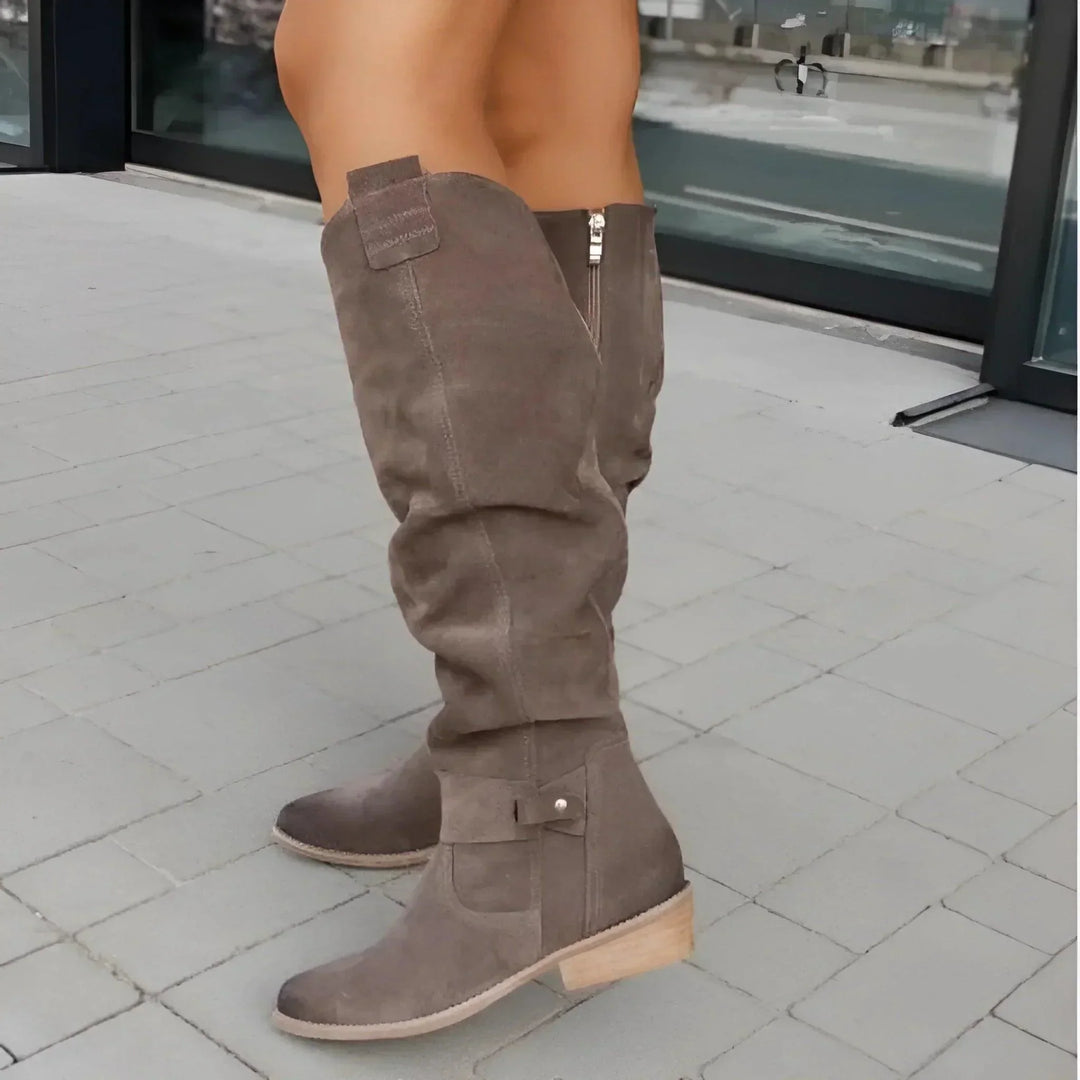 Valencia | White Low Comfort Boots — view 4