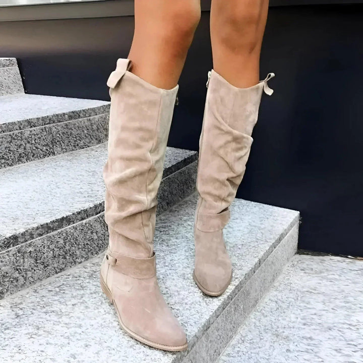 Valencia | White Low Comfort Boots — view 3
