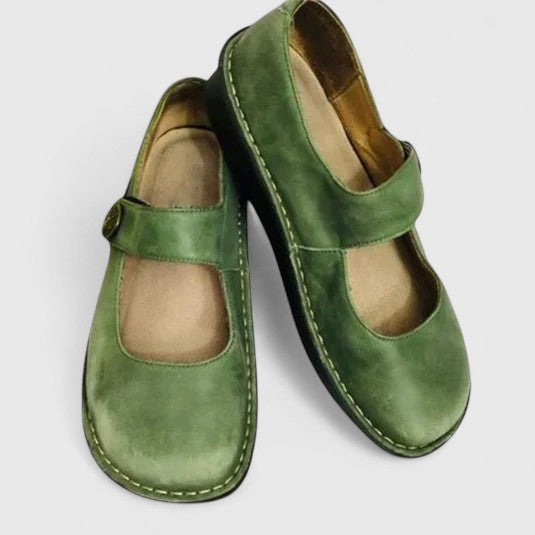 Violetta | Green Mary Jane Mary Janes