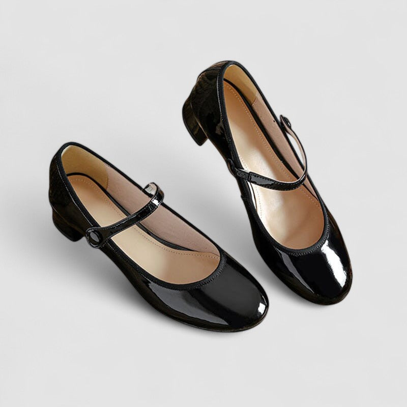 Mayzhera | Black Mary Jane Mary Janes — view 8