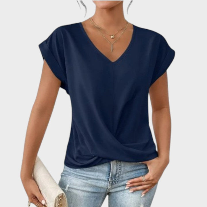 Inga | Casual V-Neck T-Shirt