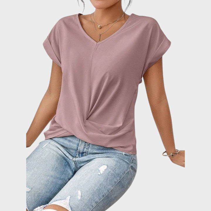 Inga | Casual V-Neck T-Shirt