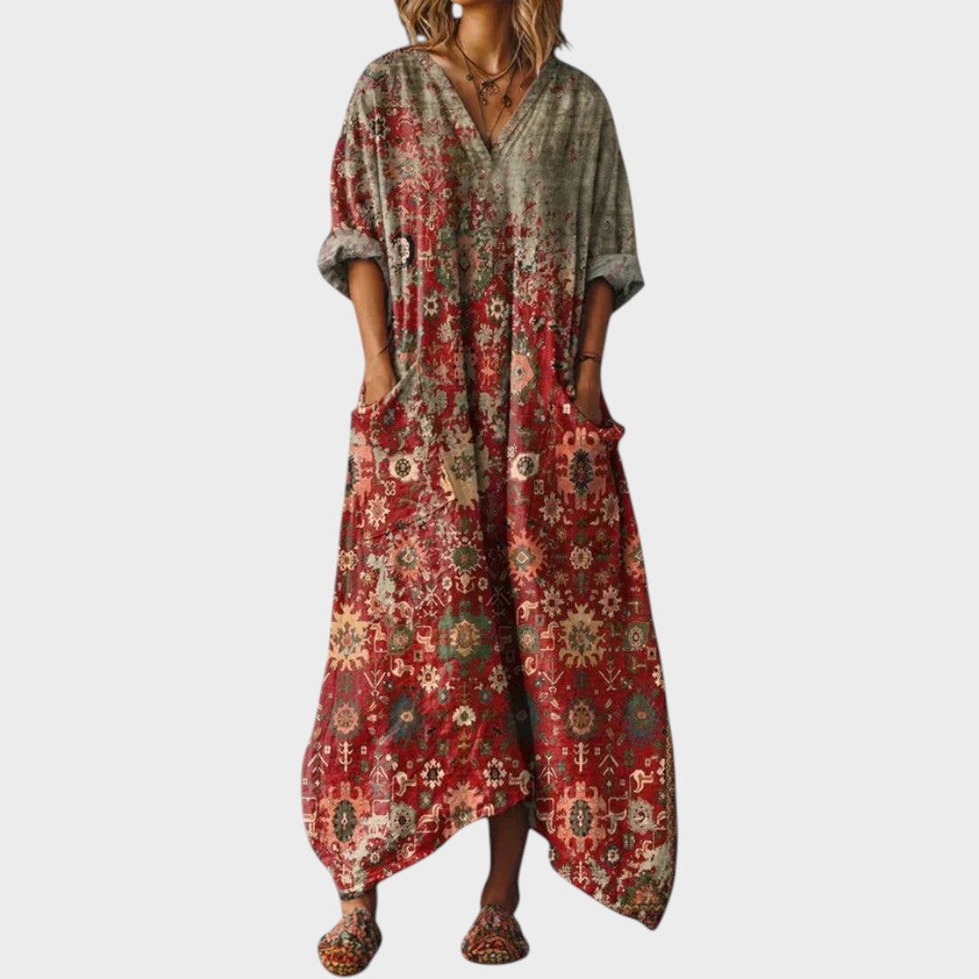 Milena | Wide Boho Jumpsuit