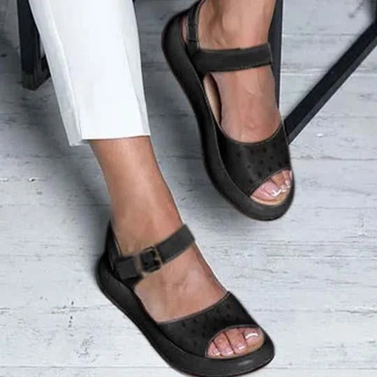 Hera | Green Platform Mary Jane Shoes — view 7