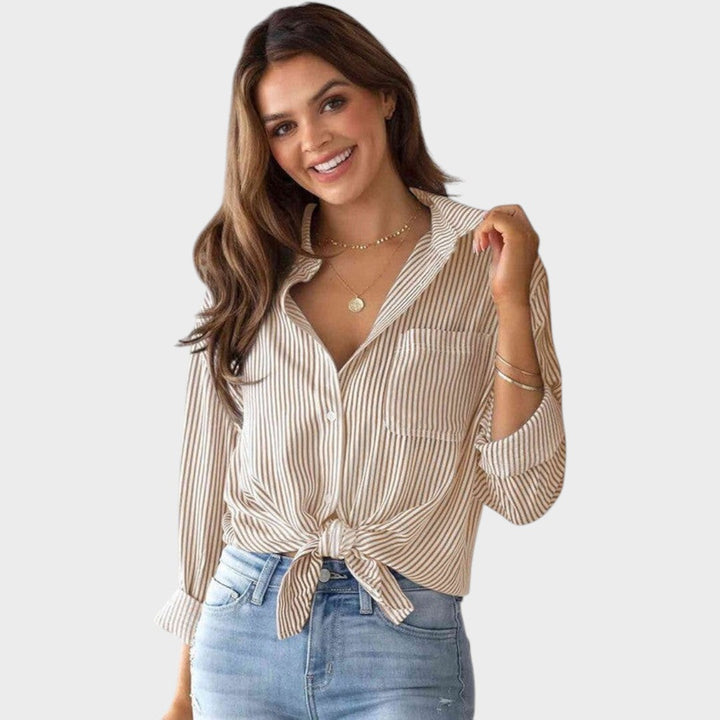 Gina | Collared Neck Shirt