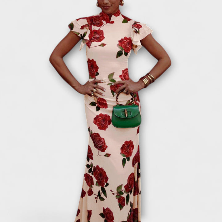 Blanka | Floral Print Maxi Dress