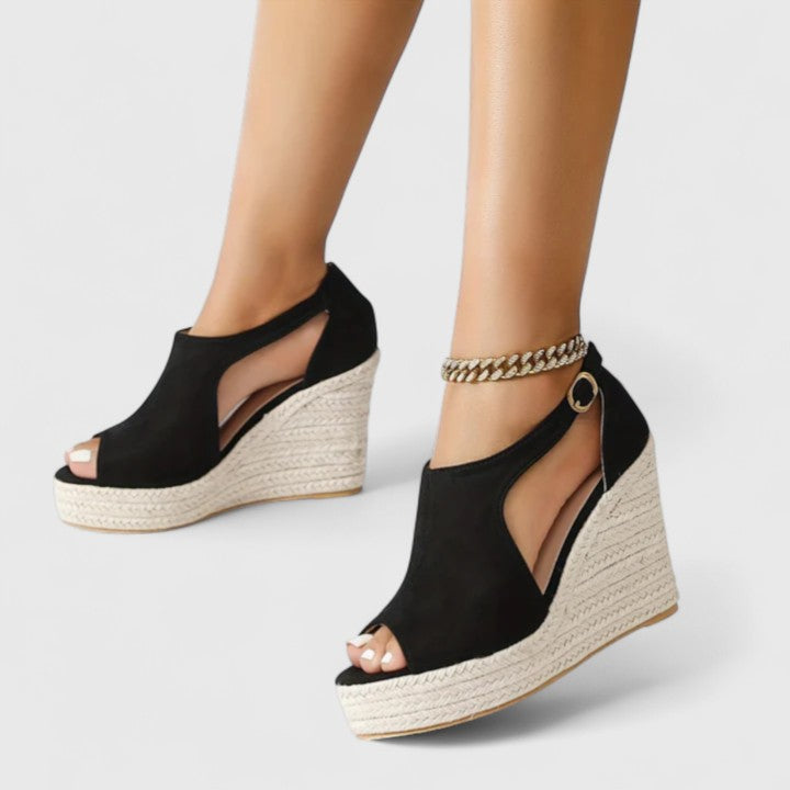 Tahliah | Camel Cushioned Heels — view 14