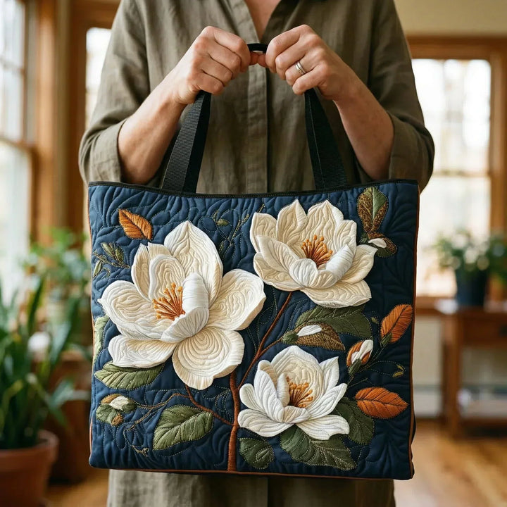 Artisanal | Printed Canvas-Style Tote Bag — view 2