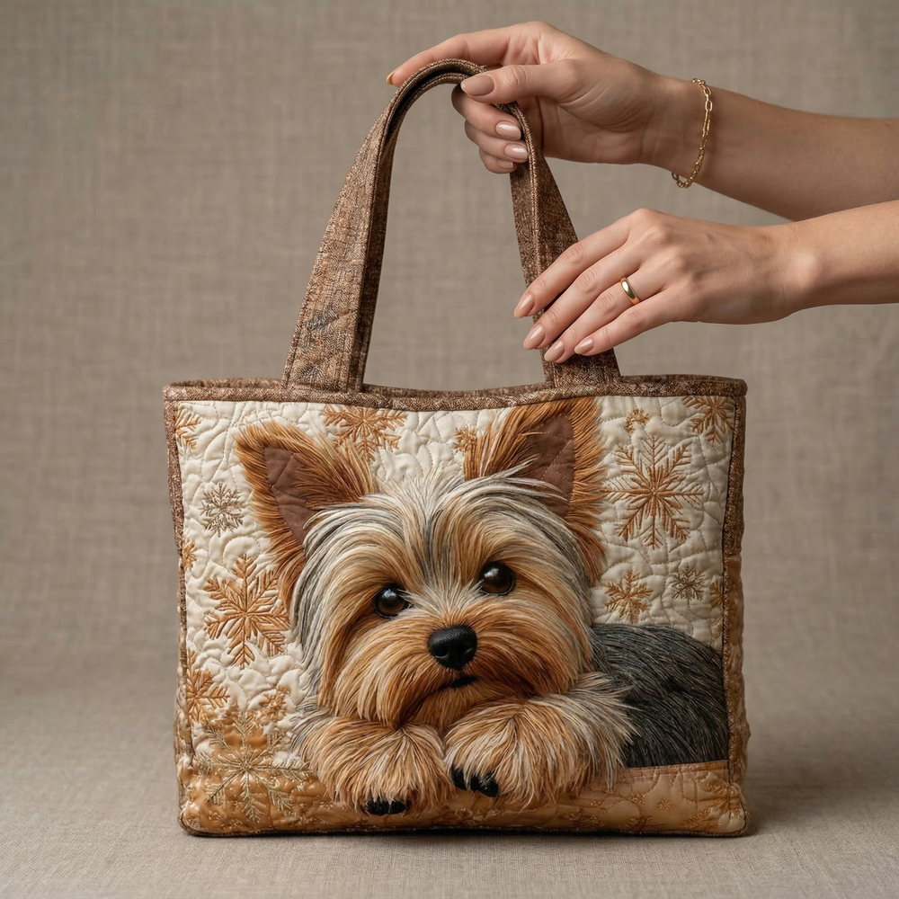Artisanal | Cream Canvas-Style Tote Bag — view 2