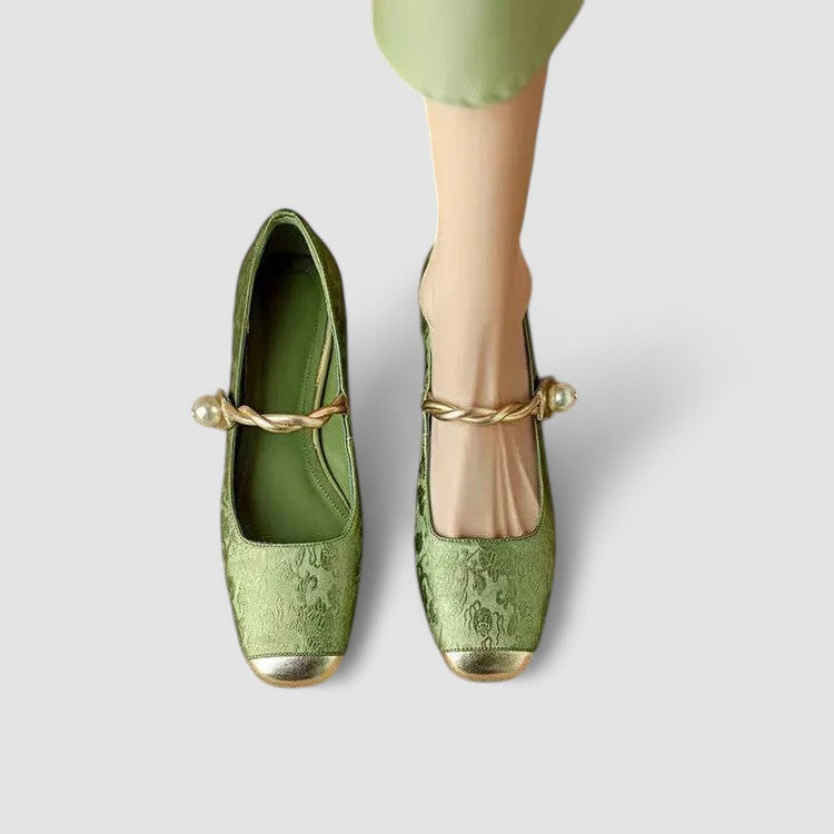 Chrystahh | Green Mary Jane Mary Janes — view 3