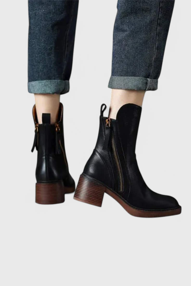 Irina | Sleek Ankle Boots for Effortless Style — view 5