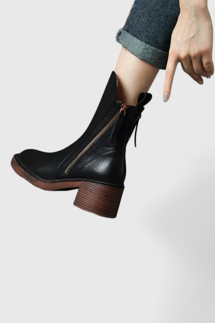 Irina | Sleek Ankle Boots for Effortless Style — view 3