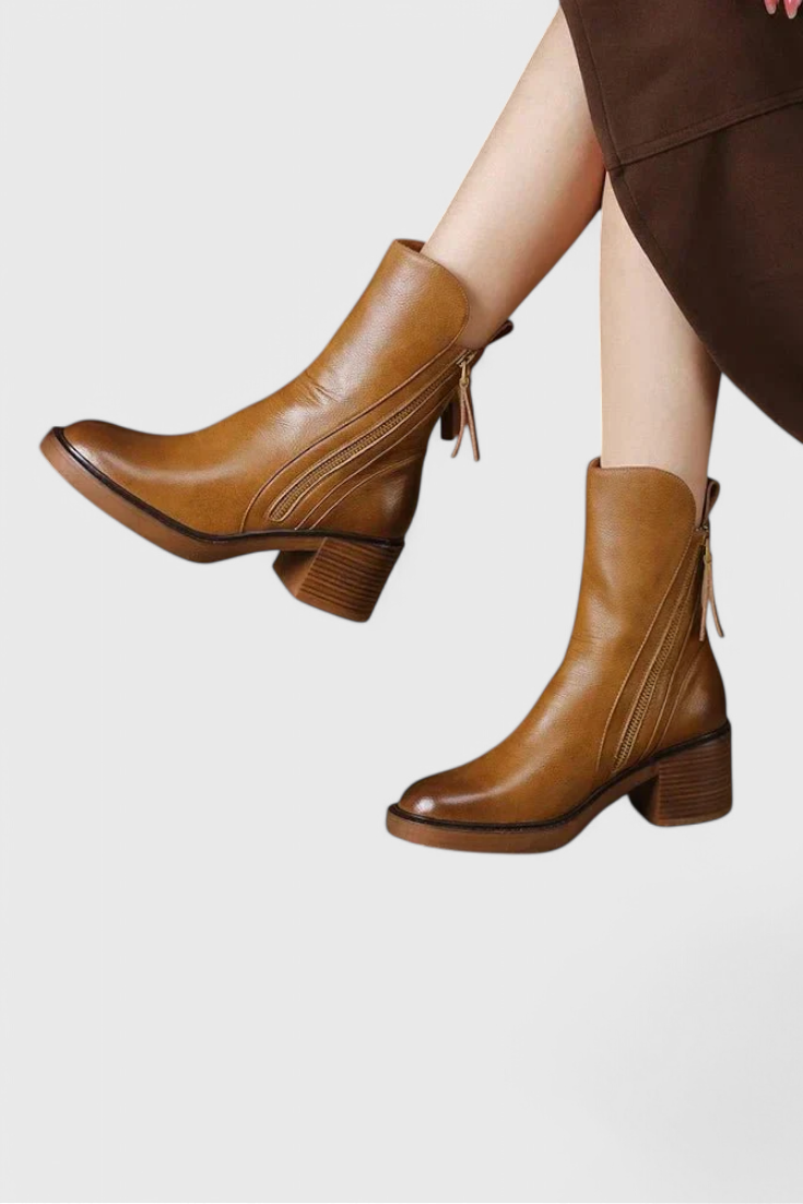 Irina | Sleek Ankle Boots for Effortless Style — view 2