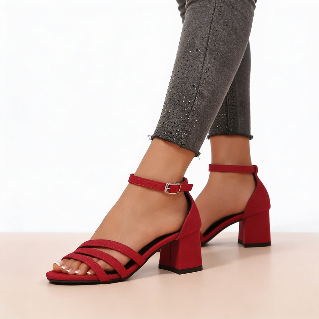 Zoey | Cushioned High Heel Heels — view 5