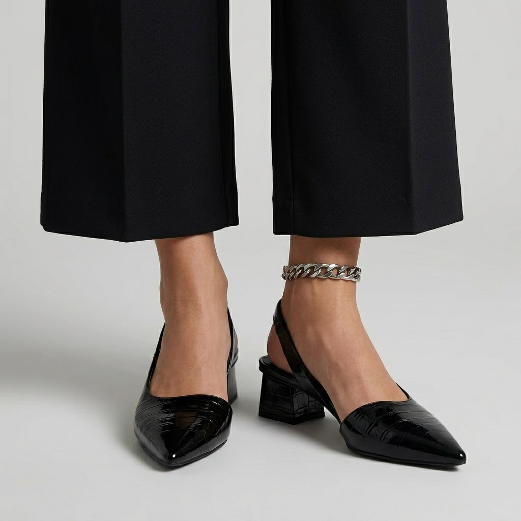 Lisa | Block Heel Cushioned Heels — view 4