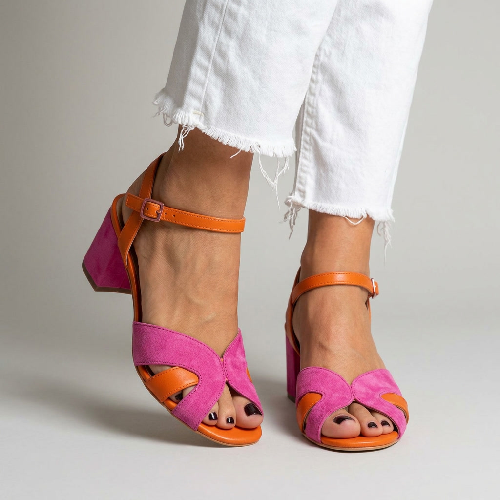 Mary | Ankle Strap Wedge Heels
