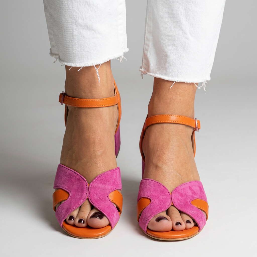 Mary | Ankle Strap Wedge Heels — view 2