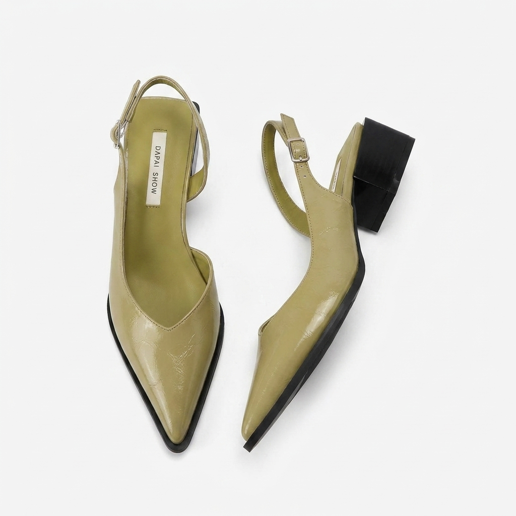 Emma | Slingback Cushioned Heels