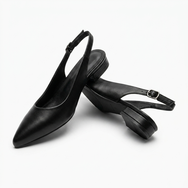 Mila | Slingback Cushioned Flats — view 4