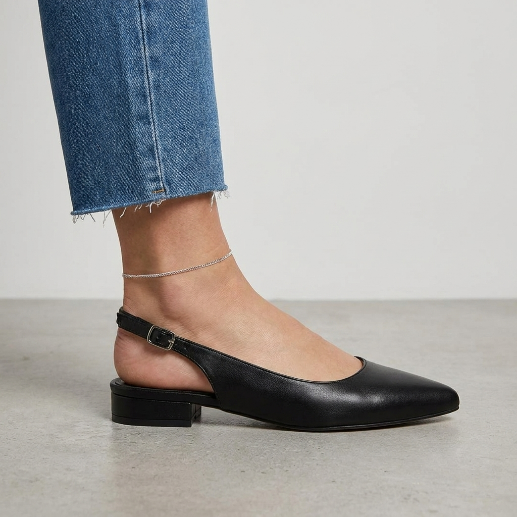 Mila | Slingback Cushioned Flats