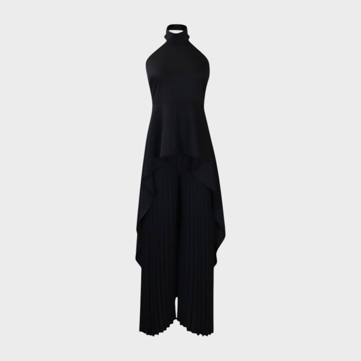 Cristina | Asymmetrical Set with Pleated Pants