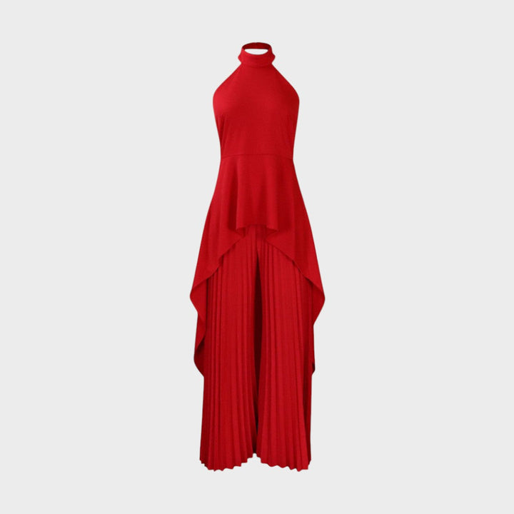 Cristina | Asymmetrical Set with Pleated Pants