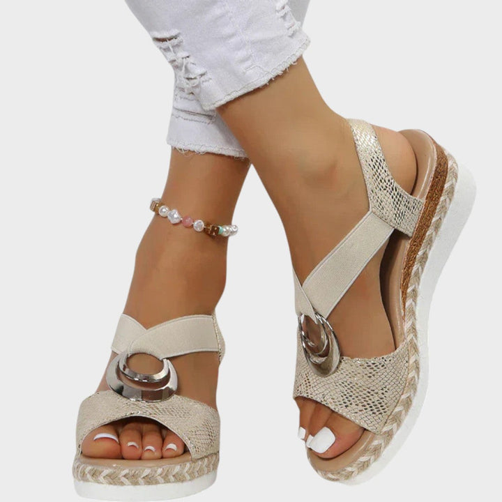 Emma | Orthopedic sandals with wedge heel