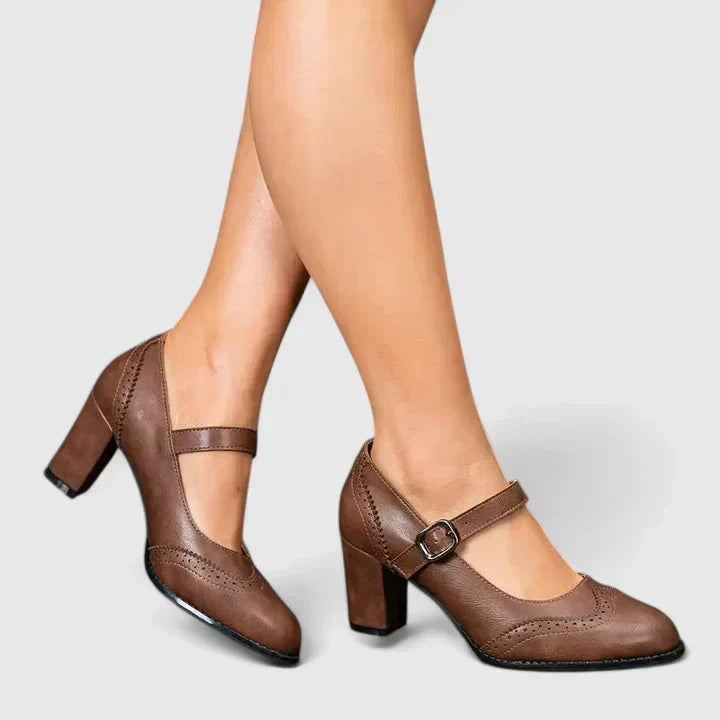 Kristenyah | Black Cushioned Comfort Shoes — view 6