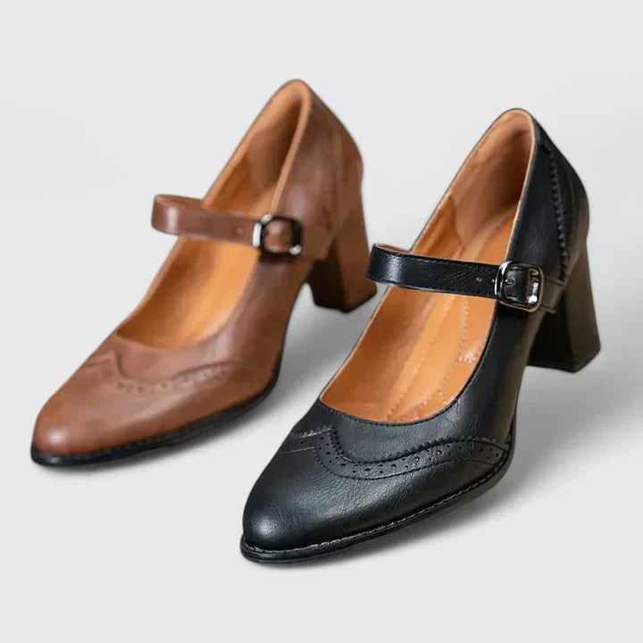 Kristenyah | Black Cushioned Comfort Shoes — view 7
