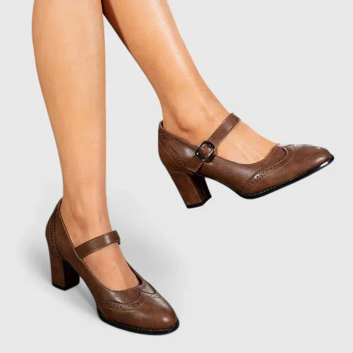 Kristenyah | Black Cushioned Comfort Shoes