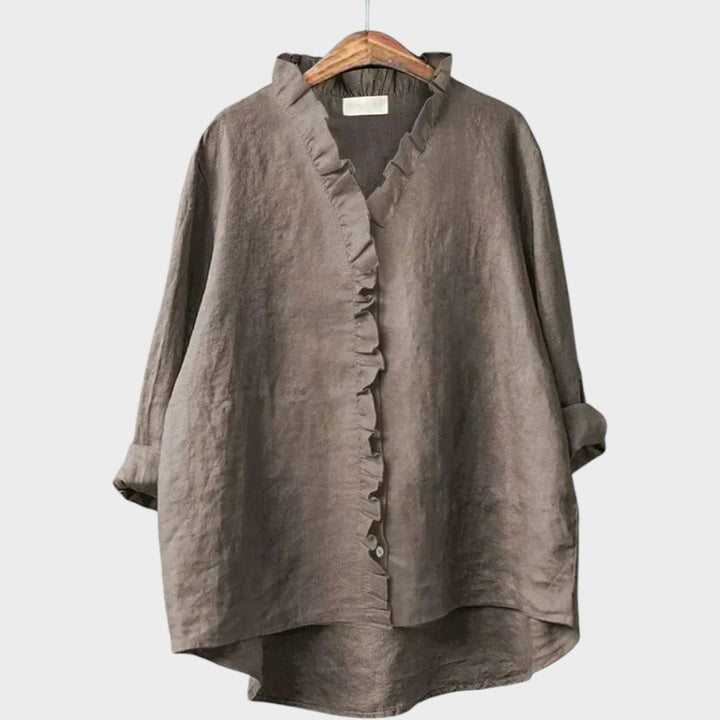 Ava | Elegant Breezy Summer Blouse
