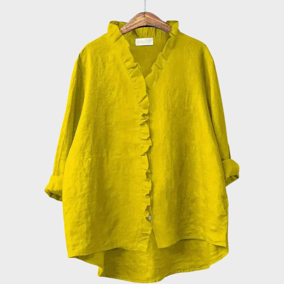 Ava | Elegant Breezy Summer Blouse