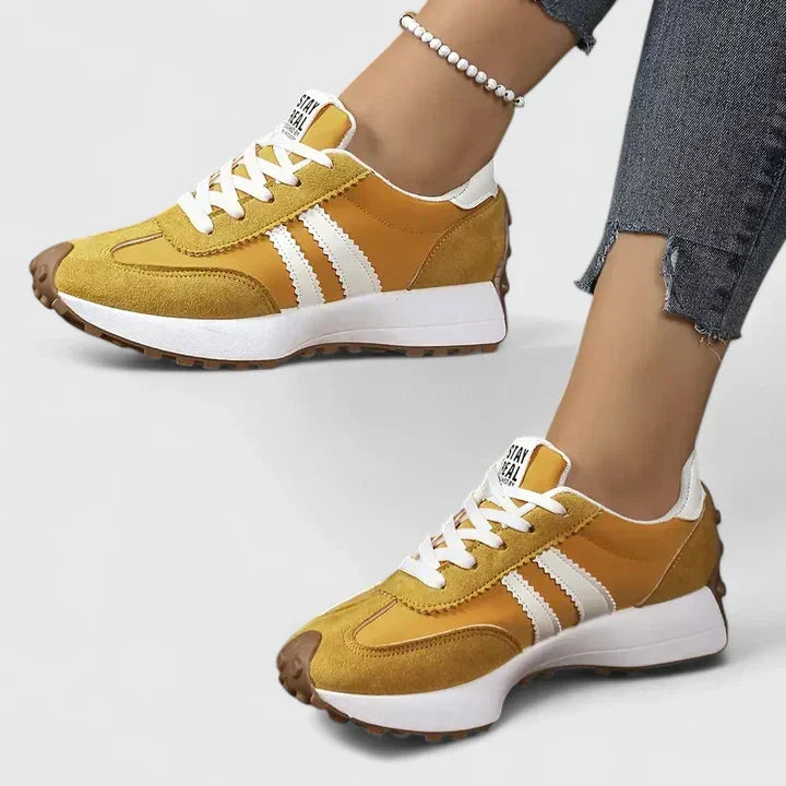 Danyzheiah | Black Block Ankle Strap Sneakers — view 2