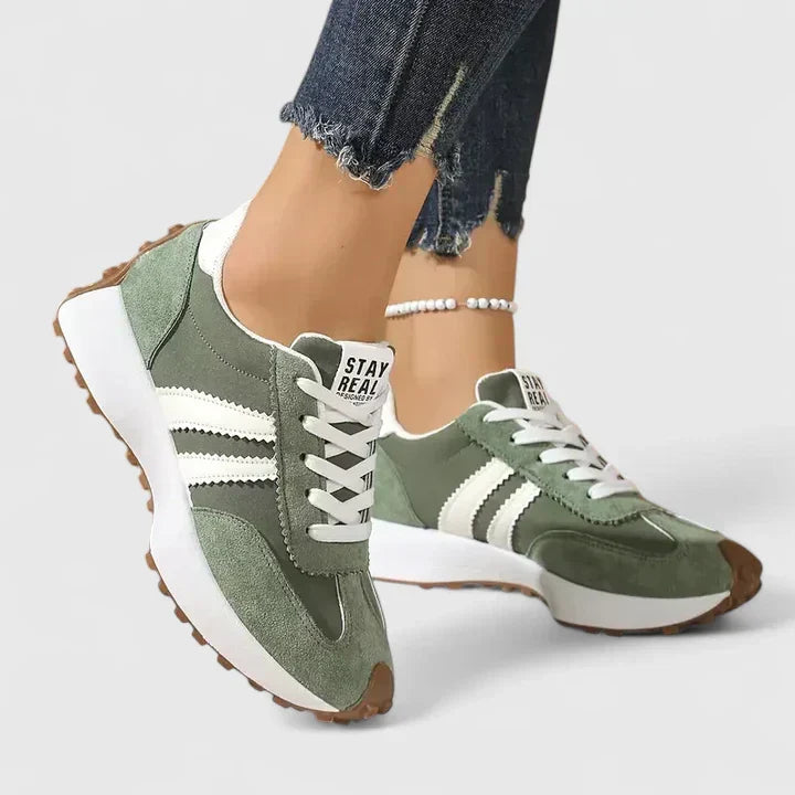 Danyzheiah | Black Block Ankle Strap Sneakers — view 4