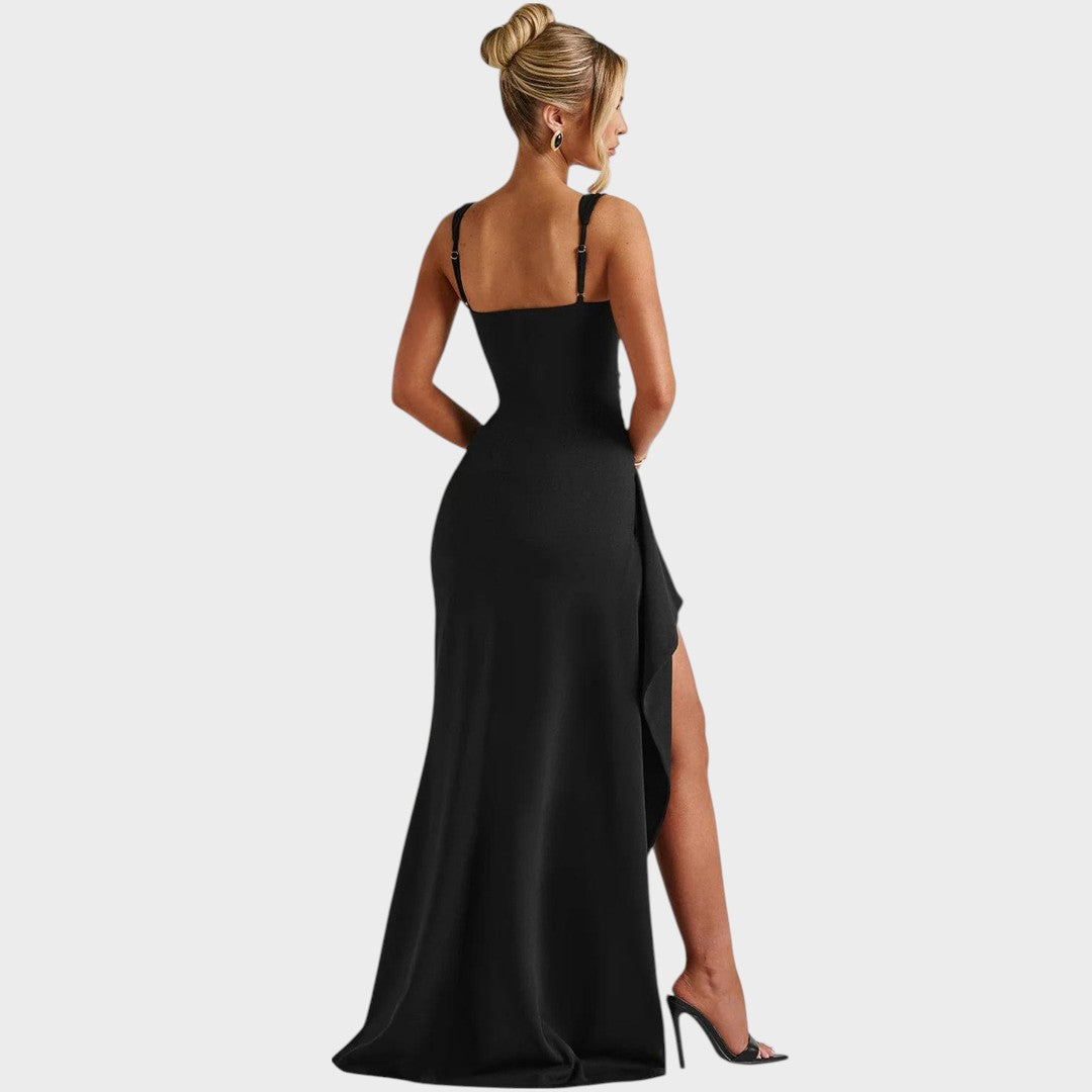 Zariani | Elegant Maxi Dress with Open Back