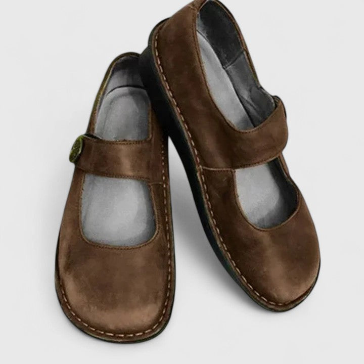 Quelira | Green Mary Jane Shoes — view 2