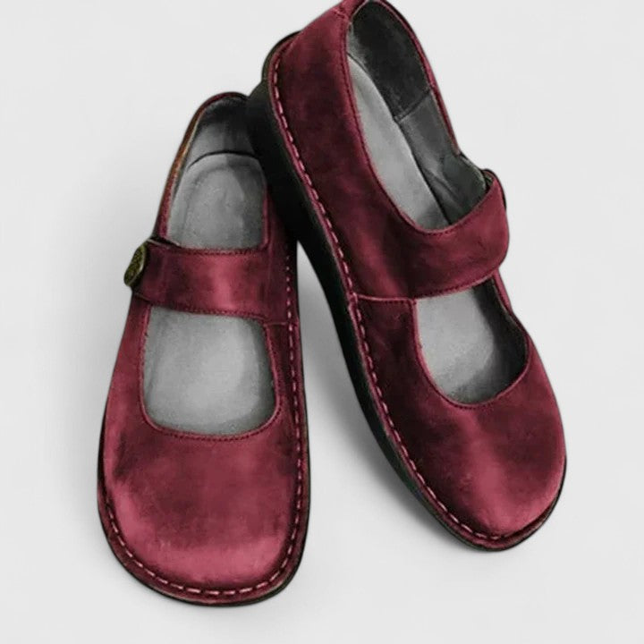 Quelira | Green Mary Jane Shoes — view 4